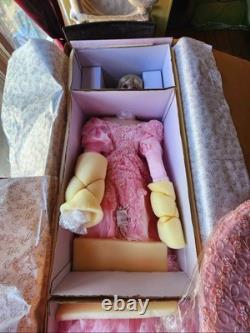 Christa Rustie Vintage Porcelain Doll with, LPink Umbrella, Lmtd. Ed NIB Mint C