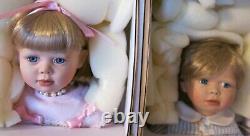 Christine Orange Elite Porcelain Doll Set Susan & Christopher COA 148/1500 VTG