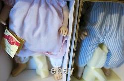 Christine Orange Elite Porcelain Doll Set Susan & Christopher COA 148/1500 VTG