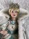 Christmas / Winter Snow Queen 19 Porcelain Doll Vintage 1989 Danbury Mint