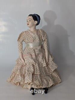 Civil War 1800s Era Rare Vintage German Porcelain Doll