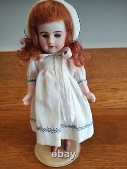 Closed Mouth SFBJ 60 Paris 8 inch Doll with Original Dress and tag