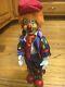 Clown Porcelain Doll Wind Up Musical Animated Moving 13 Vintage Adorable