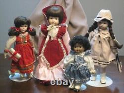Collectible Vintage Porcelain dolls. 35+years Old. Excellent condition! Rare