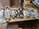 Collection Of 10 Porcelain Dolls Vintage Rare