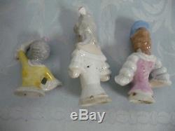 Collection Of 19 Vintage/antique Porcelain Half Dolls, Most German