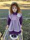 Collectors Doll Porcelain Doll #mark 9415 Brown Mo Hair25inches