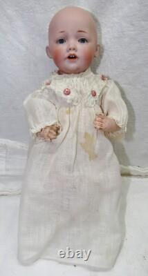 DEFECTIVE Vintage 1914 JDK Kestner 237 Hilda Germany Bisque Porcelain Do G3D