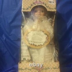 DOLL Collectible Porcelain Doll 14 Jenny Praying by Crowne 1998 Collectors