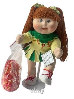 Danbury Mint Porcelain Cabbage Patch Cheerleader Melissa Ann Vintage Doll 96 16