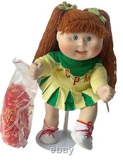 Danbury Mint Porcelain Cabbage Patch Cheerleader Melissa Ann Vintage Doll 96 16