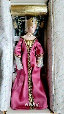 Danbury Mint Porcelain Doll Sleeping Beauty Fairy Tale Doll by Judy Belle NIOB