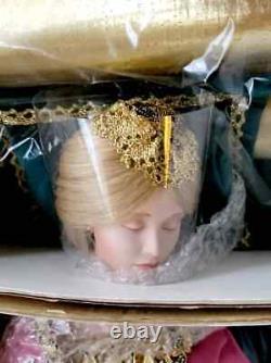 Danbury Mint Porcelain Doll Sleeping Beauty Fairy Tale Doll by Judy Belle NIOB