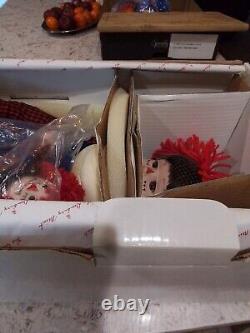 Danbury Mint Raggedy Andy Doll New in Box With Small Ann Vtg 23 by Kelly Rubert