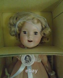 Danbury Mint THE SHIRLEY TEMPLE ANTIQUE DOLL 14 Porcelain Doll MIB Replica