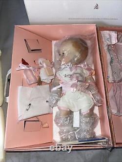 Danbury Mint Tiny Tears Doll Suitcase Accessories Porcelain Collector Doll Vtg