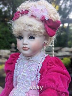 Darcy 1995 Kais Inc Janis Berard Porcelain Doll Vintage 23