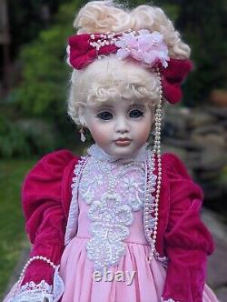 Darcy 1995 Kais Inc Janis Berard Porcelain Doll Vintage 23