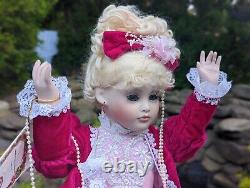 Darcy 1995 Kais Inc Janis Berard Porcelain Doll Vintage 23