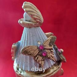 Decorations Home For Doll Castello Vintage Collection Fairies Butterflies Gold