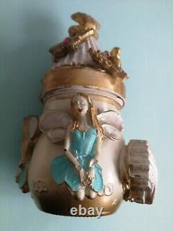 Decorations Home For Doll Castello Vintage Collection Fairies Butterflies Gold