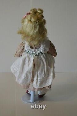 Diane Effner Porcelain Doll Collectible Vintage Little Darling Child Floral