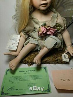 Diantha 21 Vintage Rare Duck House Heirloom Porcelain Doll Fairy Lamp