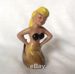 Disney Mermaid Figurine Peter Pan Hagen Renaker Porcelain Ceramic Doll Vtg