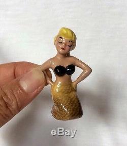 Disney Mermaid Figurine Peter Pan Hagen Renaker Porcelain Ceramic Doll Vtg