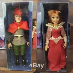 Disney Porcelain China Vintage Doll Detailed Collection Sleeping Beauty Set Rare