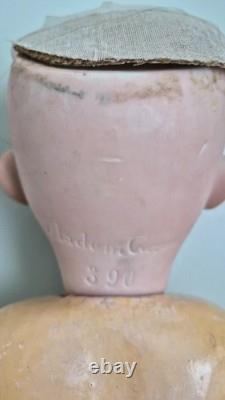 Doll-Porcelain/Bisque Head-20, Made in Germany 390