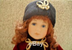 Doll Russian Porcelain Vintage Figurine Ceramic Collectible Russian Doll 46cm