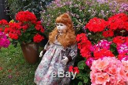 EDW French Porcelain Doll 25 inch Vintage number on her neck