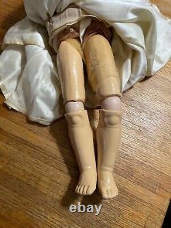 Early Antique Ball Jointed Doll Armand Marseille Porcelain Face Composition M. H