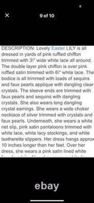 Easter Lily By Rustie Vintage Large Doll