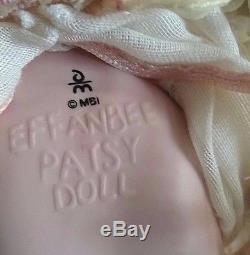Effanbee 13 Patsy Porcelain Doll withStand copyright MBI