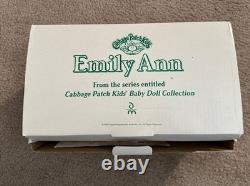 Emily Ann Special Edition Danbury Mint Porcelain Cabbage Patch Doll