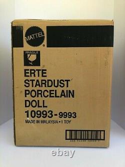 Erte Stardust Barbie 1st in Series Limited Edition Porcelain Doll Mattel 10993