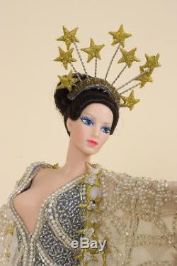 Erte Stardust Vintage Barbie Porcelain Art Doll Limited Edition 1st In A Series