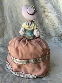 Exceptionnal Large Half-doll/demi-figurine/teepuppe/pincushion Doll/ Carl Thieme