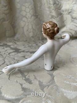 Exceptionnal Rare Half-doll/demi-figurine/teepuppe/dressel & Kister/la Camargo