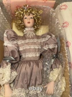 Exclusive Vintage Design Debut Signature Porcelain Ballerina Doll Felicia. BNIB