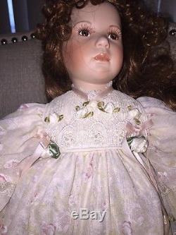 FINAL REDUCTION! VINTAGE EMMY CHEN Ceramic 20 IRENE DOLL Signed 30/1000