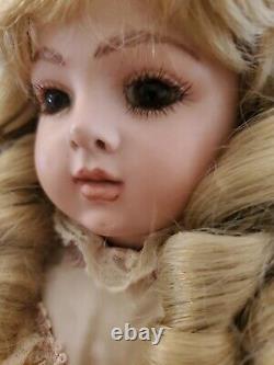 FRENCH BRU JNE 8 Vintage All Porcelain Doll Reproduction 16 Beauty