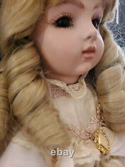 FRENCH BRU JNE 8 Vintage All Porcelain Doll Reproduction 16 Beauty