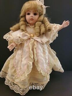 FRENCH BRU JNE 8 Vintage All Porcelain Doll Reproduction 16 Beauty