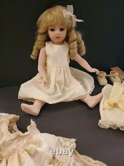 FRENCH BRU JNE 8 Vintage All Porcelain Doll Reproduction 16 Beauty