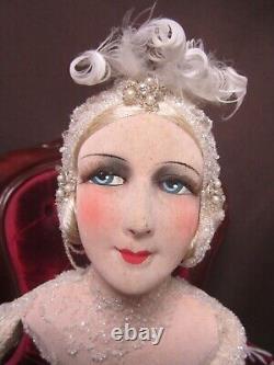 Flapper boudoir doll All Original