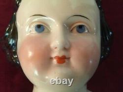 Flat Top China head doll 22 1/2 Large