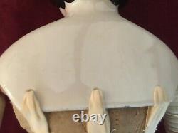 Flat Top China head doll 22 1/2 Large